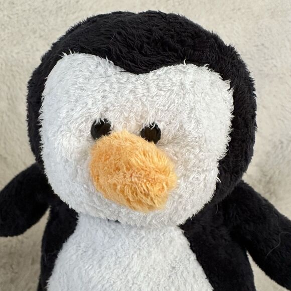 Ty Beanie Babies Pluffies Waddles the Penguin Plush Toy Black White 2006 - Picture 2 of 6